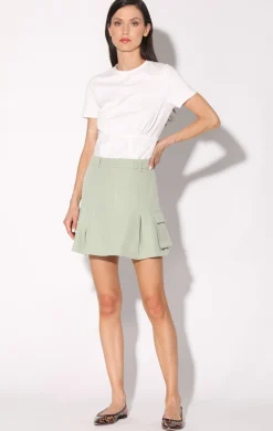 Walter Baker Thalia Skirt, Jade^Women Bottoms