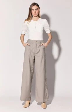 Walter Baker Tobey Pant, Soft Taupe^Women Bottoms
