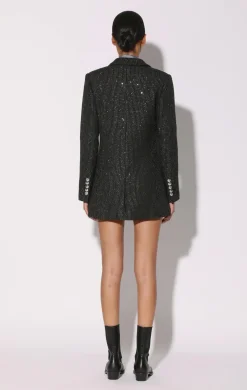 Walter Baker Trishelle Blazer, Sparkle Stripe Tweed^Women Jackets