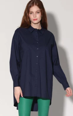 Walter Baker Vincenza Top, Navy^Women Tops